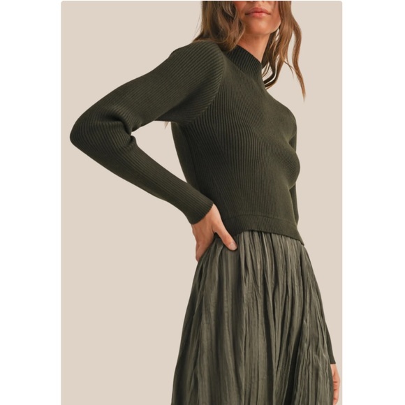 SWNY “Twofer” Sweater Dress - Picture 2 of 6